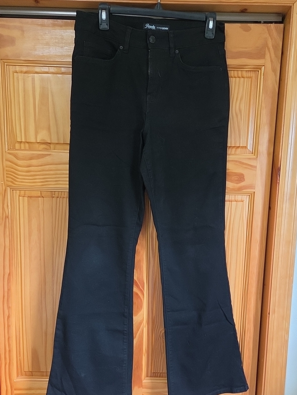 Black Flare Jeans